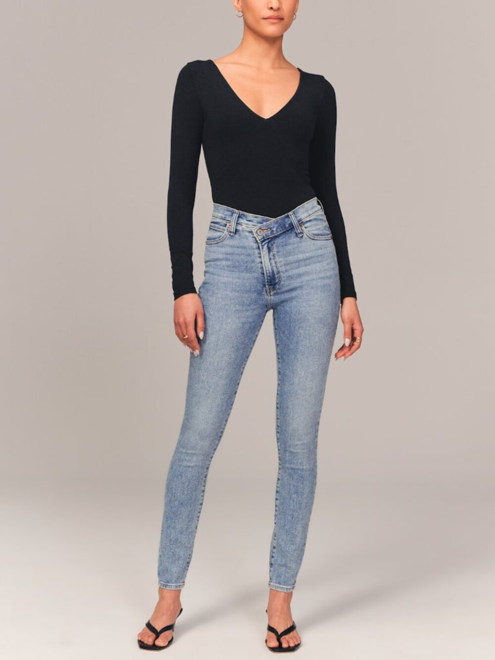 NWT Abercrombie Skinny Jeans Plus Size 24L